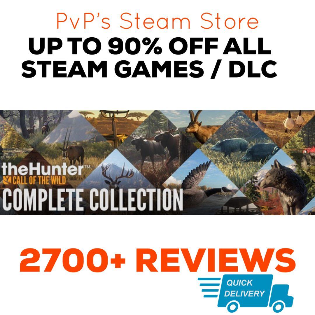Thehunter Call Of The Wild Complete Collection Steam Games Video Gaming Video Games Others On Carousell
