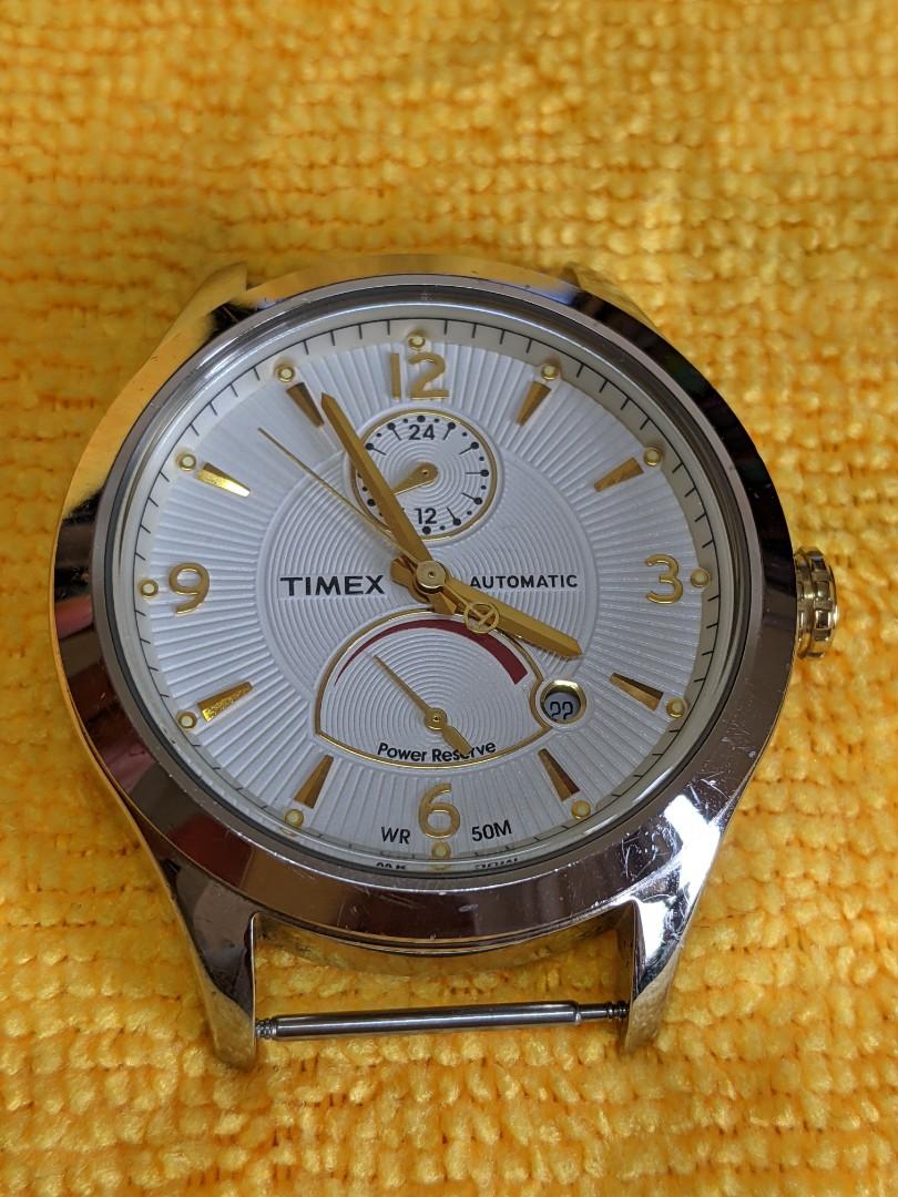 Timex automatic power reserve watch sales
