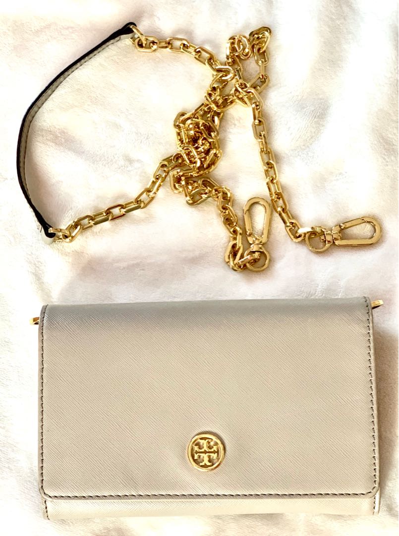 Tory burch sling chain bag, Women's Fashion, Bags & Wallets, Shoulder Bags on Carousell