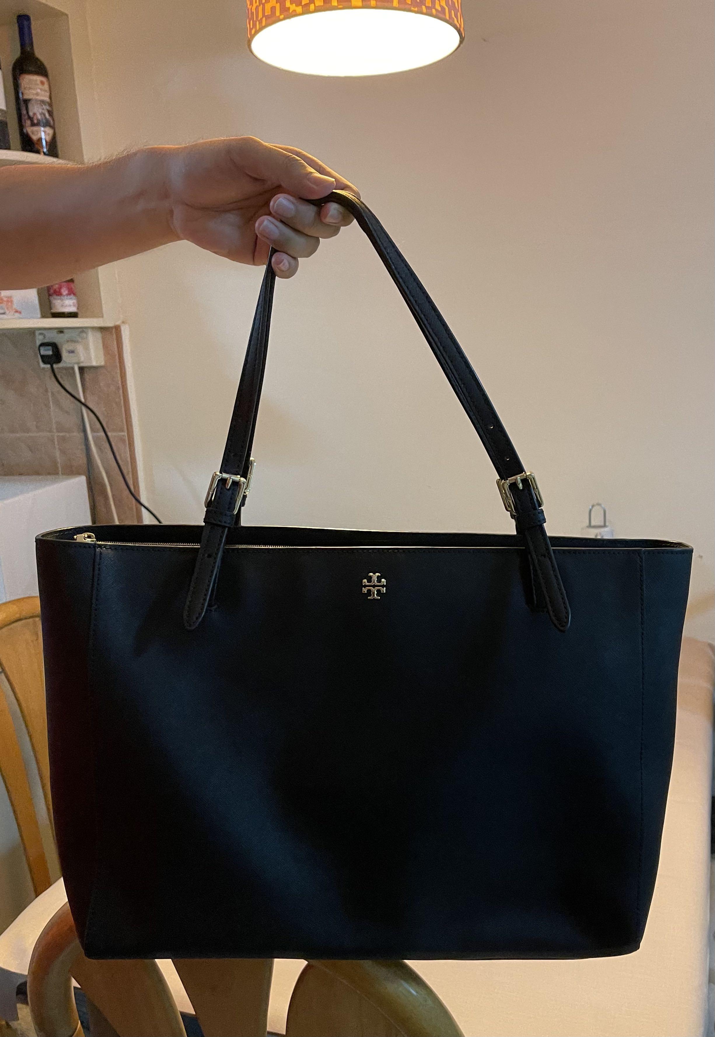 Tory burch york buckle tote large on sale