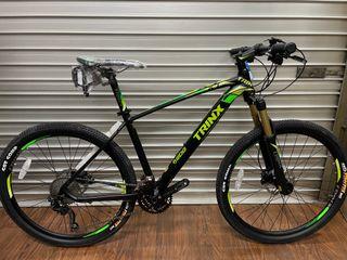 Trinx X7 26" Mountain Bike (Matt Black Green)