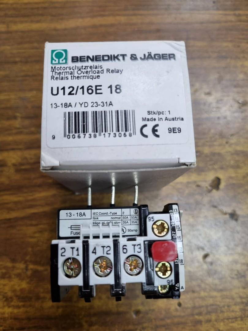 Benedict U12/16E 9 Motorschutzrelais 