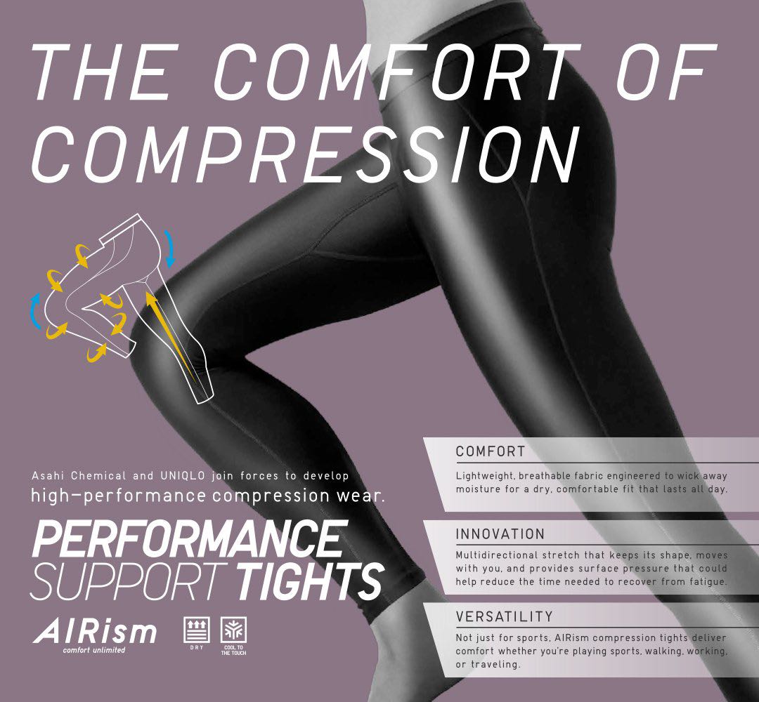 uniqlo compression tights