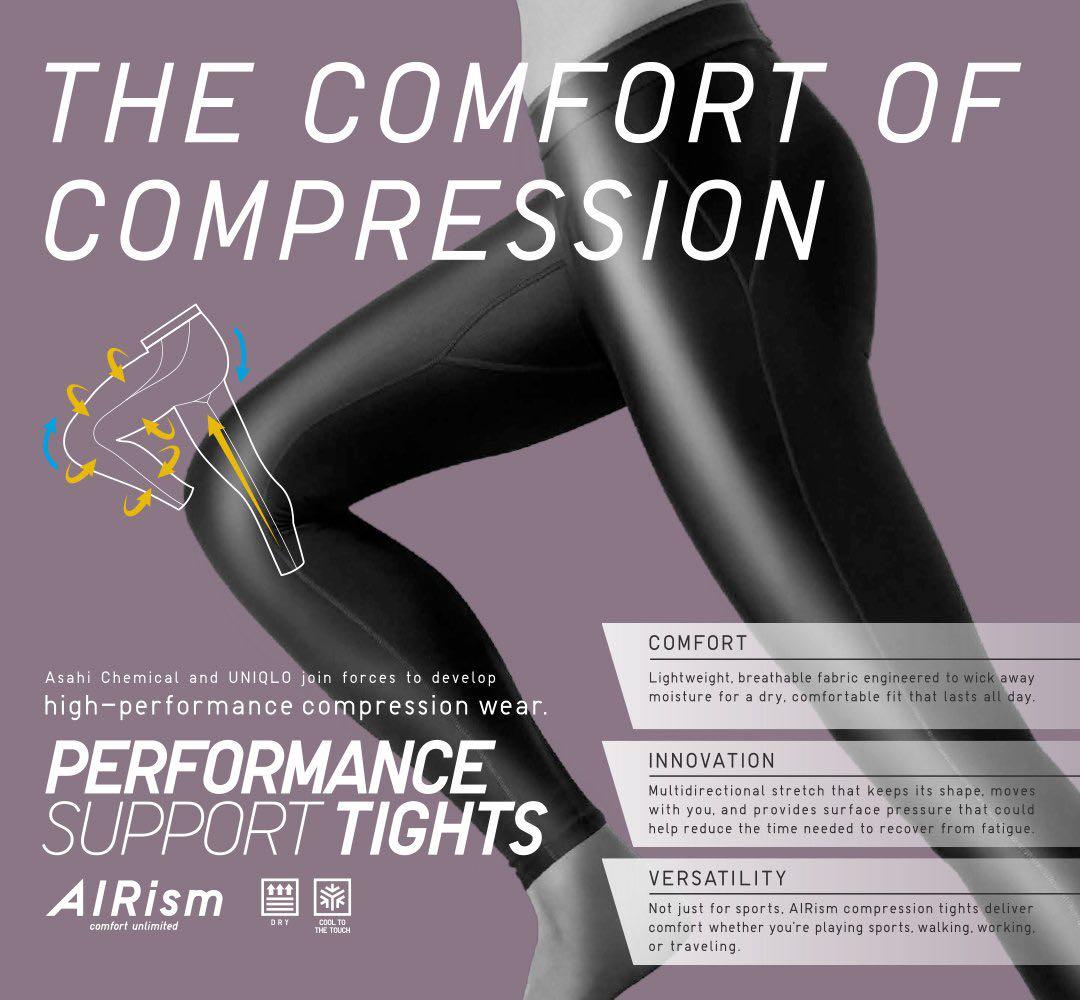 Uniqlo performance support tights discount