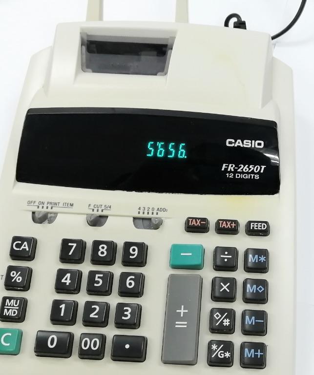 Casio fr2650t shop