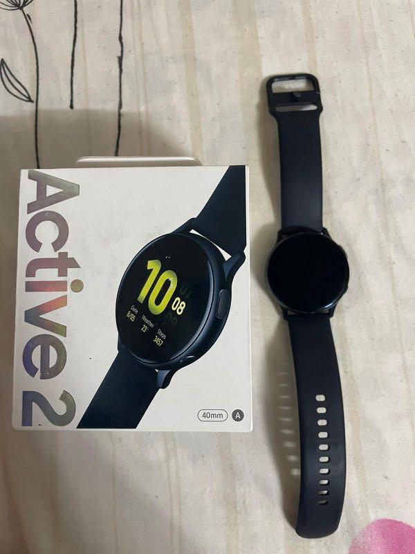 USED Galaxy Smart Watch Active 2 Mobile Phones Gadgets Wearables Smart Watches on Carousell