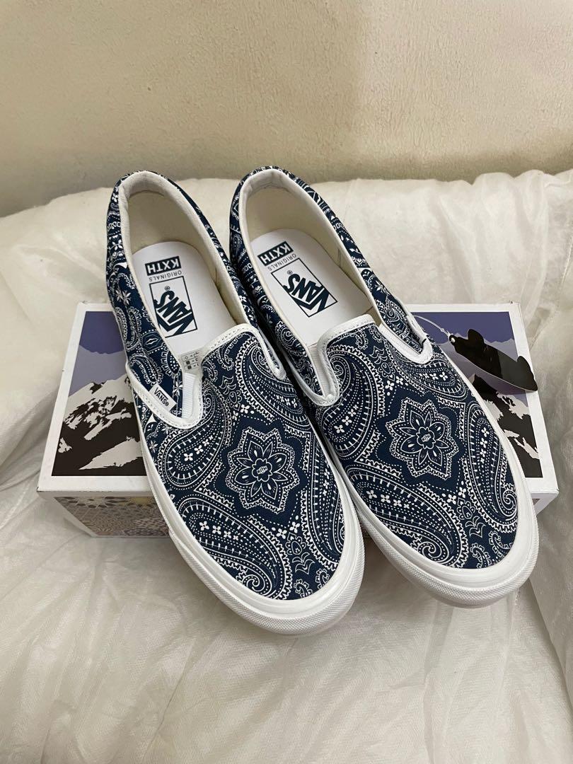 kith vans paisley