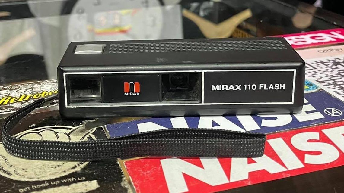 Vintage Rare Japanese 1960 Mirax 110 Film Camera, Photography