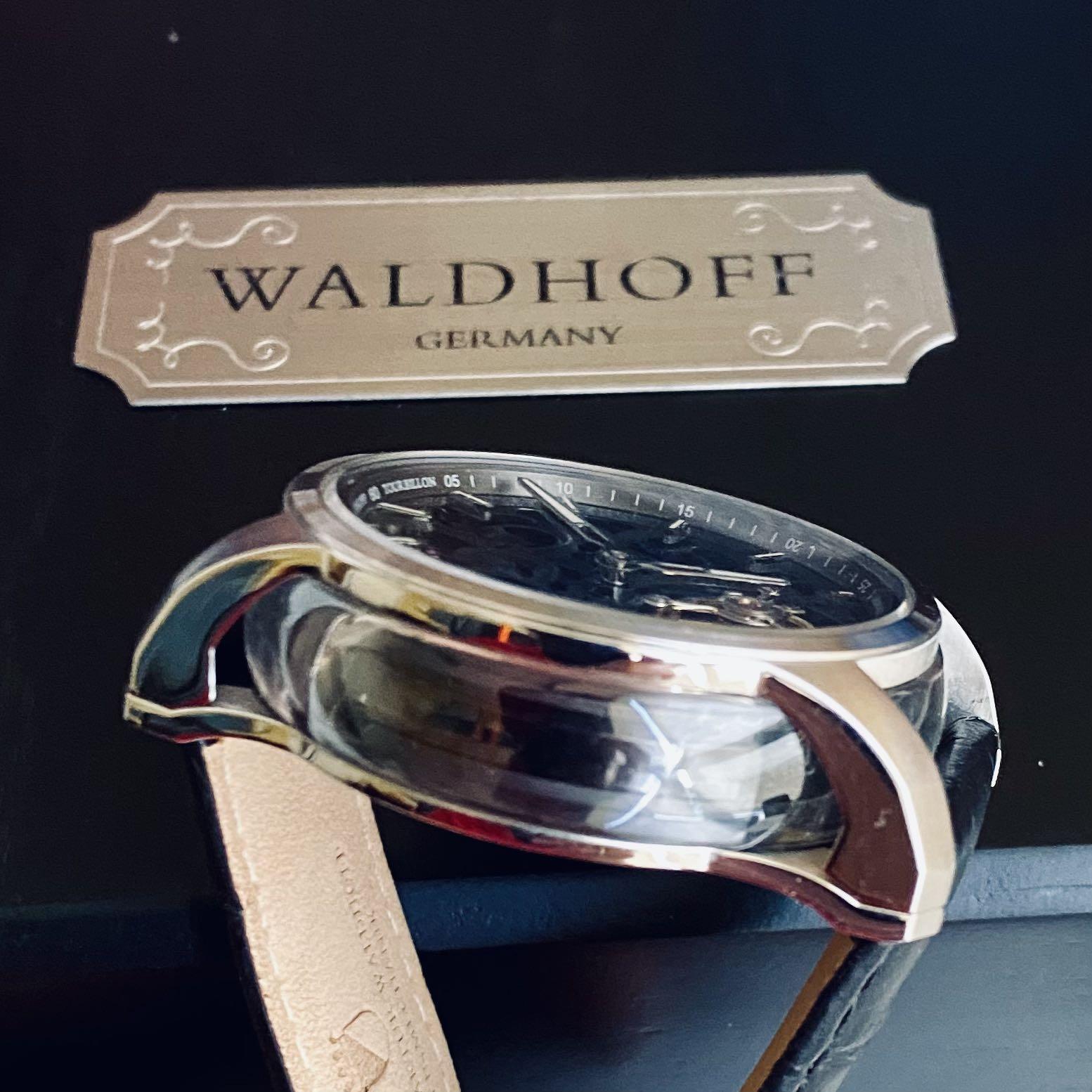Waldhoff Imperial Black Diamond Tourbillon Watch, Luxury, Watches on