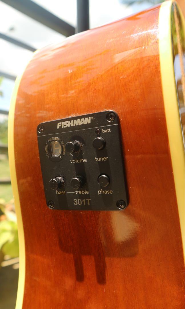 Washburn Guitar—WD10SCE (Dreadnought Cutaway Acoustic), Hobbies & Toys