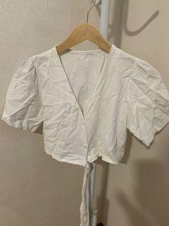 White croptop