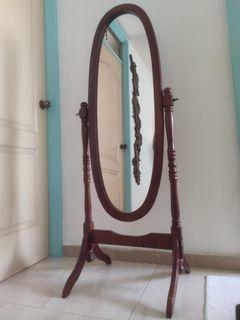 price reduced balinese mirror with shutters furniture home living furniture other home furniture on carousell