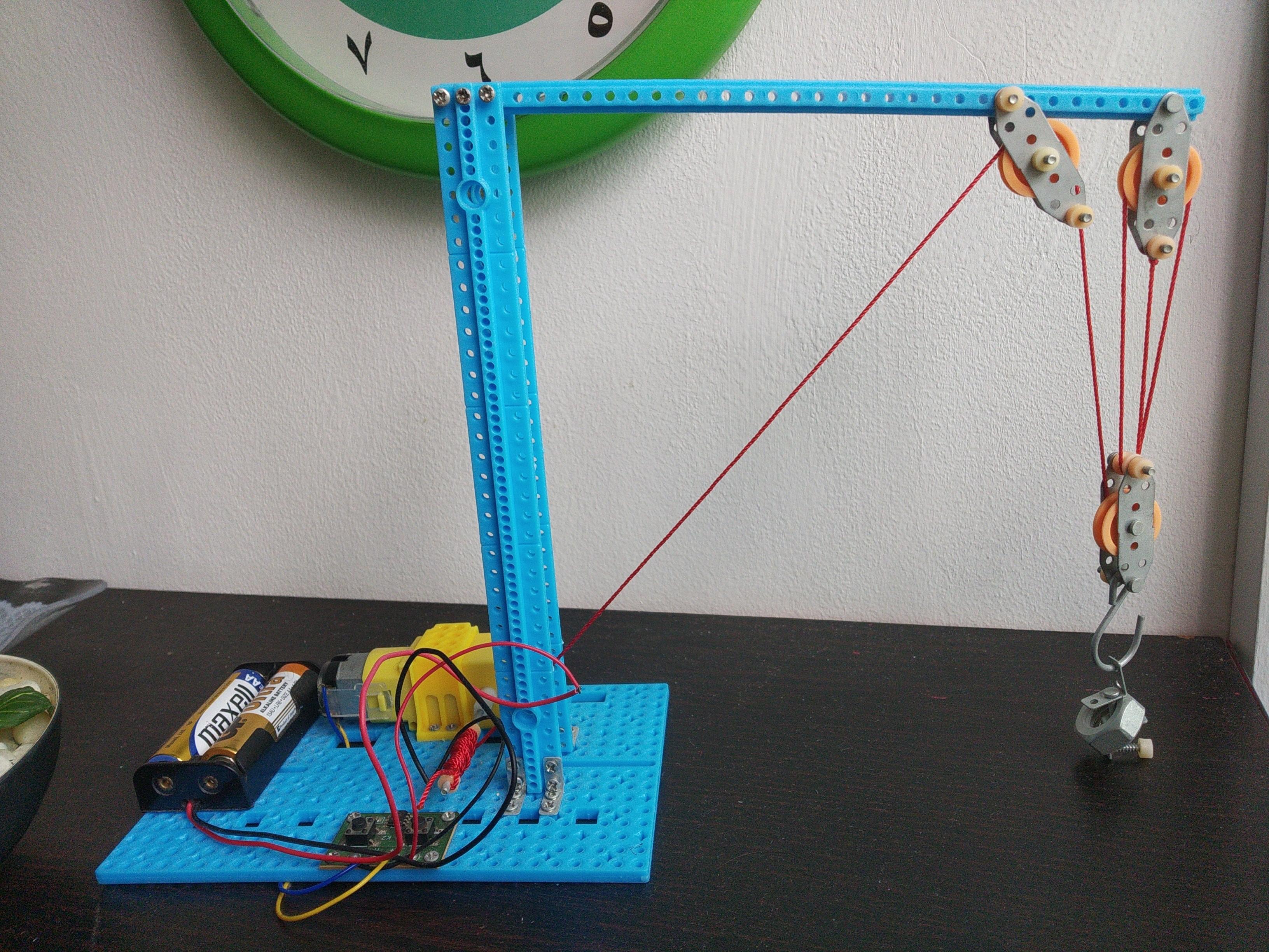 Working pulley science project., Hobbies & Toys, Toys & Games on Carousell