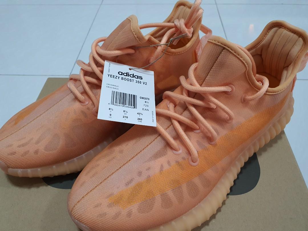 Yeezy Boost US9 350 V2 Mono Clay Men s Fashion Footwear