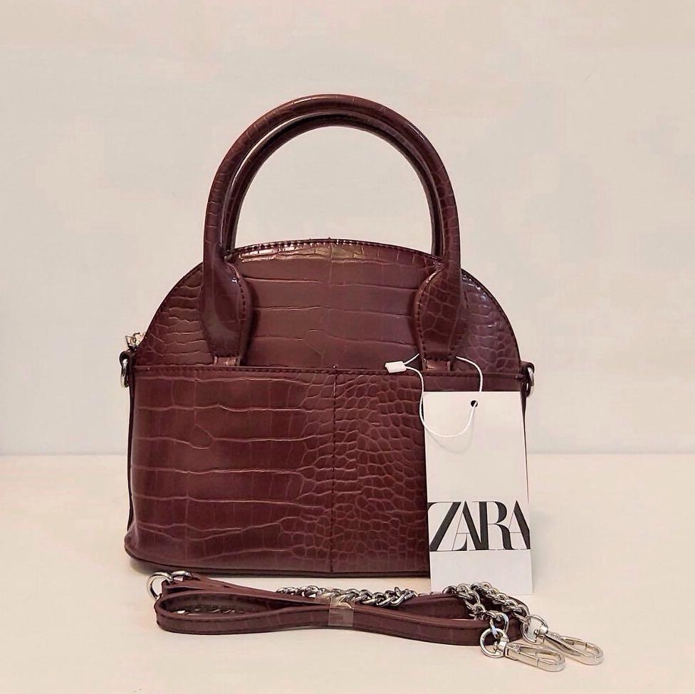 Mini discount bowlingtas zara