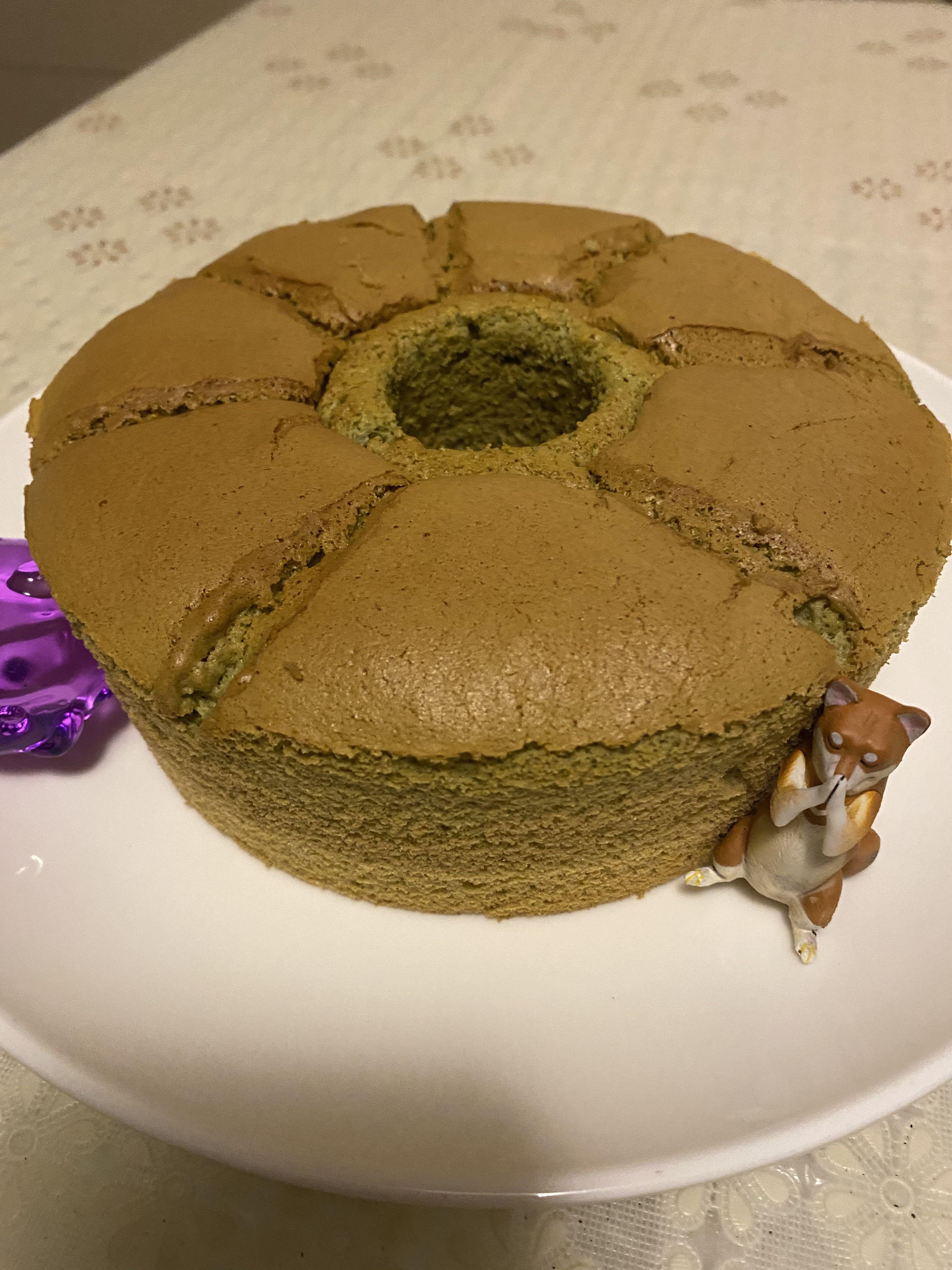 Soy Bean Chiffon Cake from Okashi: Sweet treats made with love by Keiko  Ishida