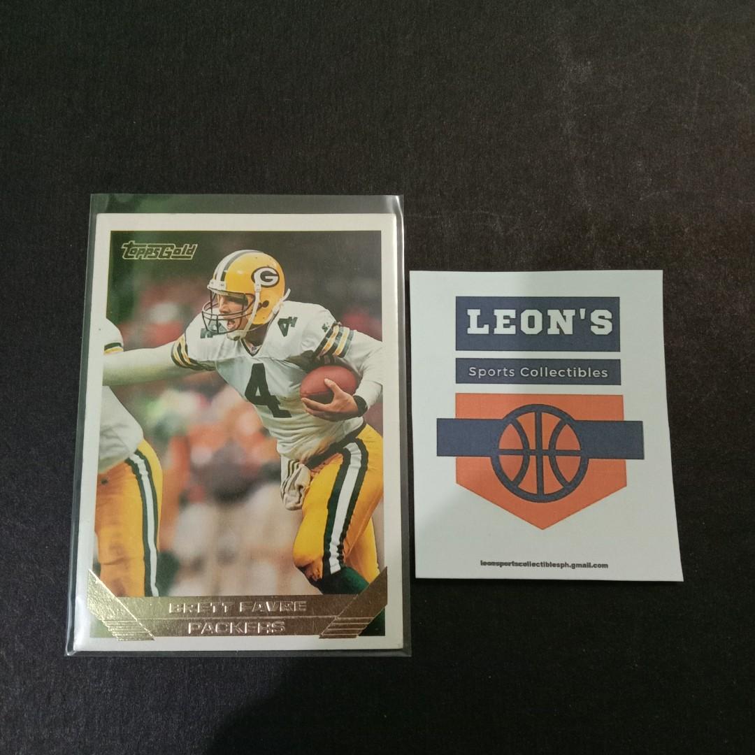 1993 NFL Card Brett Favre Topps Packers, Hobbies & Toys, Toys & Games on  Carousell