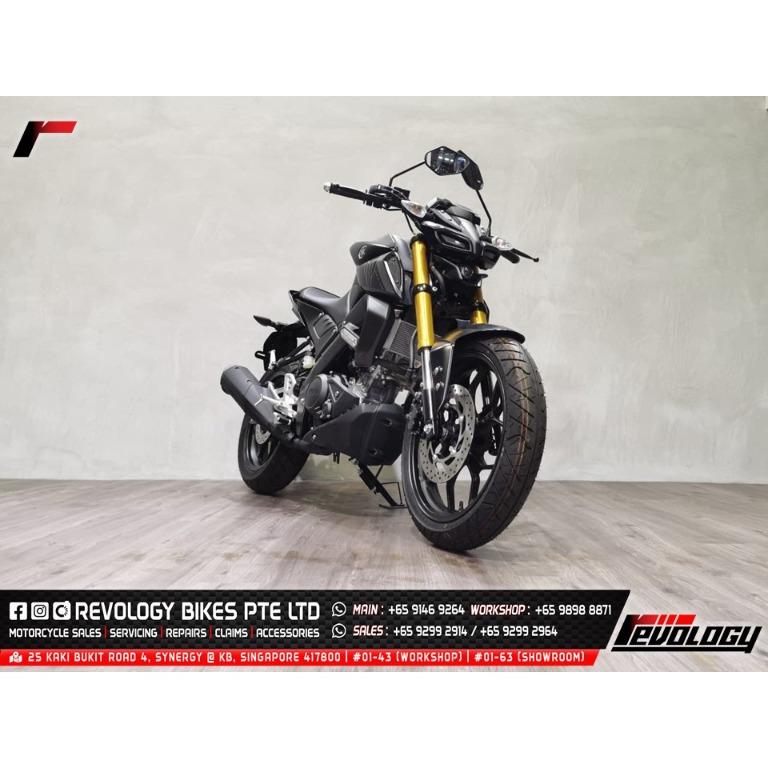 2021 EDITION YAMAHA MT155 TECH BLACK READY TO REGISTER YAMAHA MT