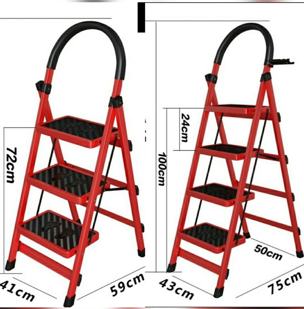 3/4 steps ladder sturdy, Furniture & Home Living, Furniture, Other Home