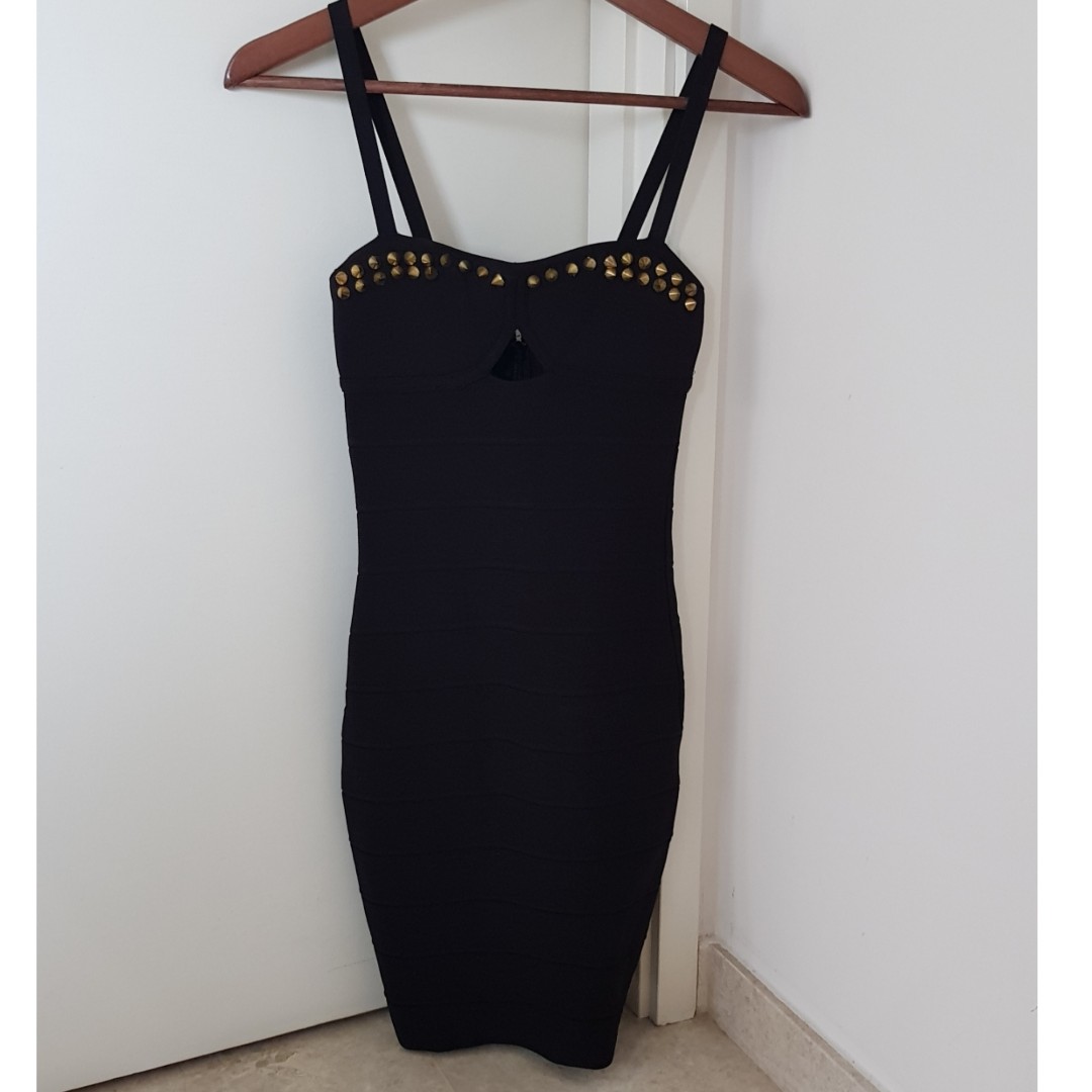 3 Bandage Celeb Boutique Dress HL style Women s Fashion Dresses Sets Dresses on Carousell