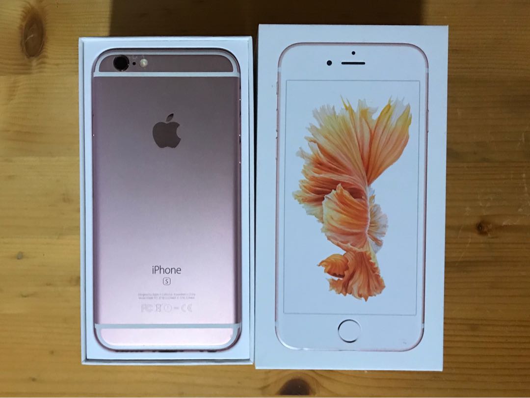 64gb IPhone 6s Rose Gold Mobile Phones Gadgets Mobile Phones