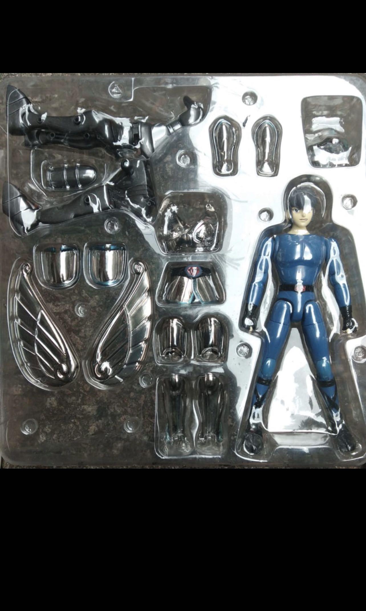 淸屋平讓吸塑未開封1996年bandai 聖鬥士星矢dx 聖衣大系暗黑天馬座大比例關節可動action Figure 無盒 玩具 遊戲類 玩具