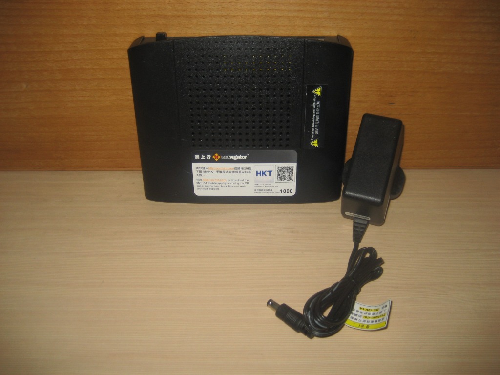 Technicolor TD5336】 Modem Router 連《原装》火牛 適合還機 HKT PCCW 電訊盈科 NETVIGATOR ...