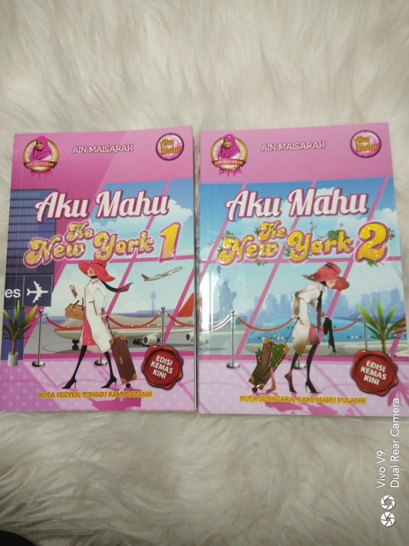 Aku Mahu Ke New York 1 2 Books Stationery Books On Carousell