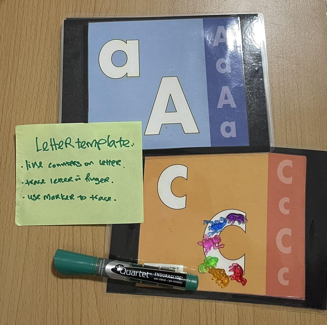 Alphabet Letter template, Rhyme, Counters , Everything Else on Carousell