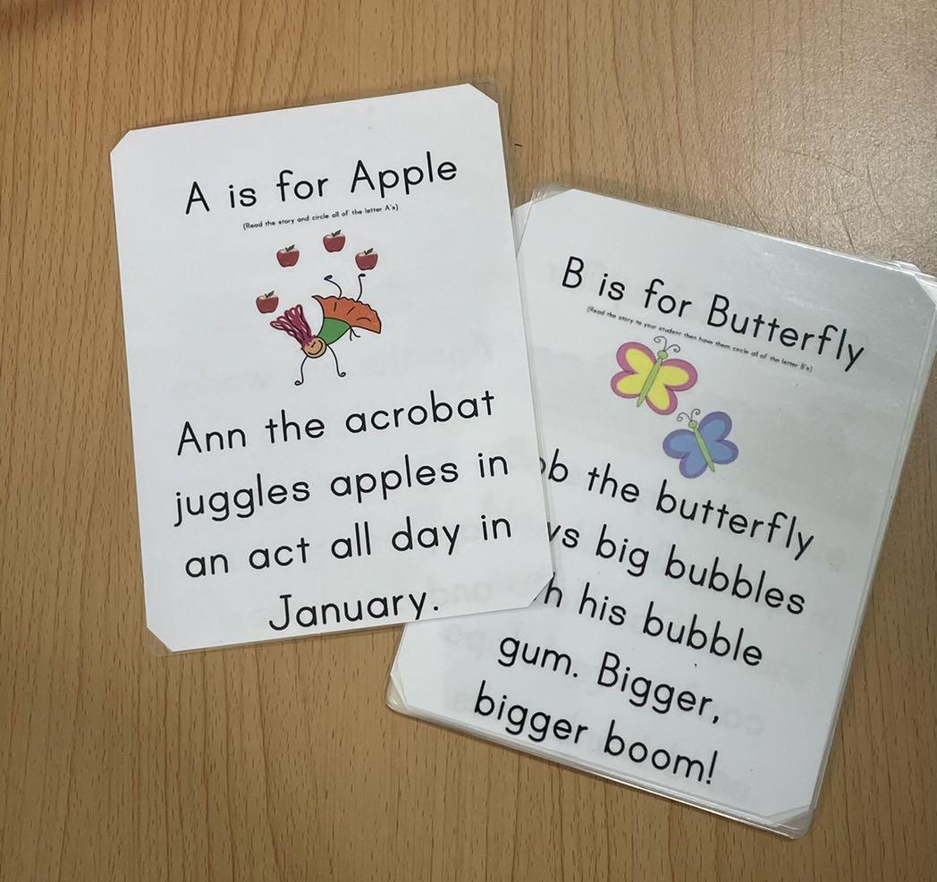 Alphabet Letter template, Rhyme, Counters , Everything Else on Carousell