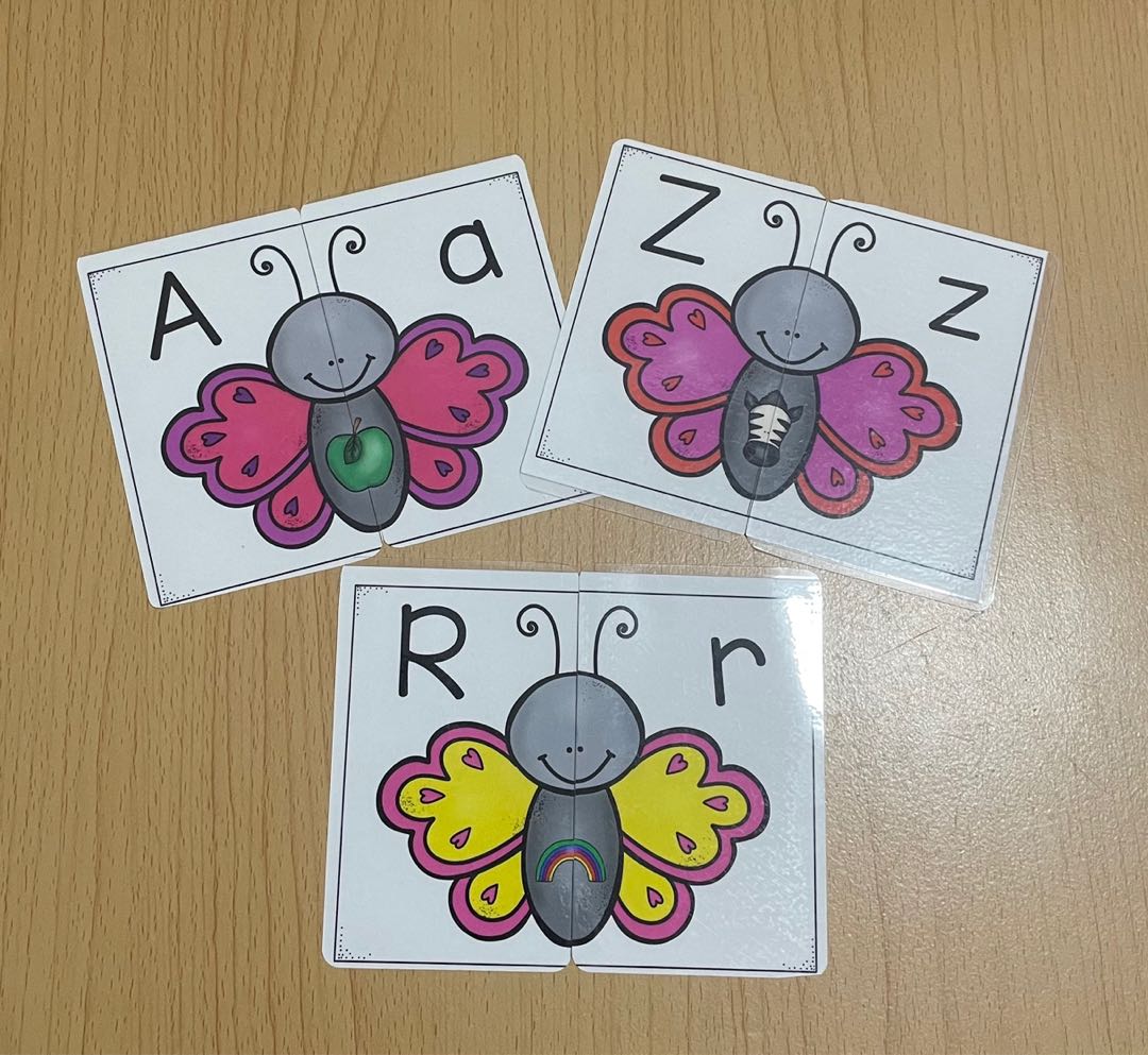 Alphabet Letter template, Rhyme, Counters , Everything Else on Carousell