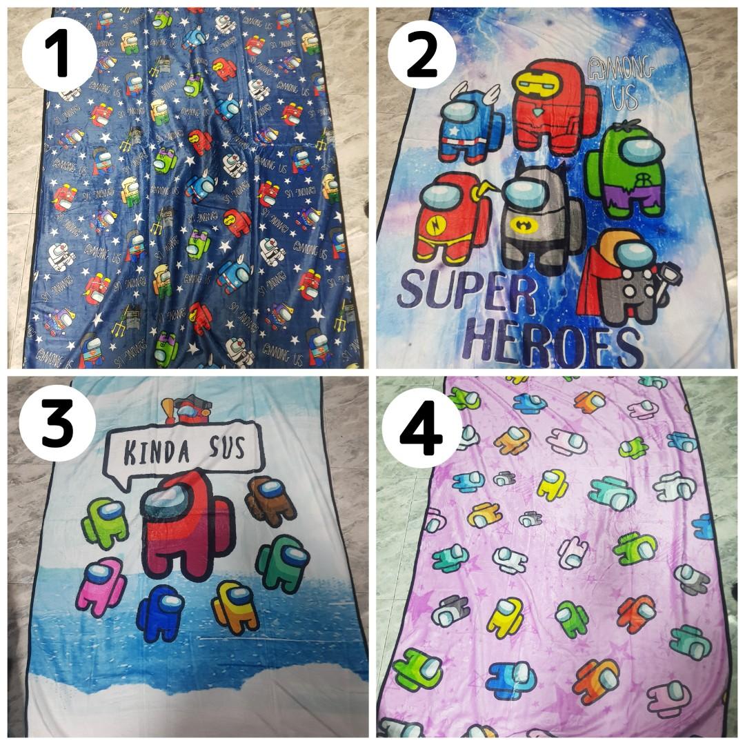 Among us Blankets, Everything Else on Carousell