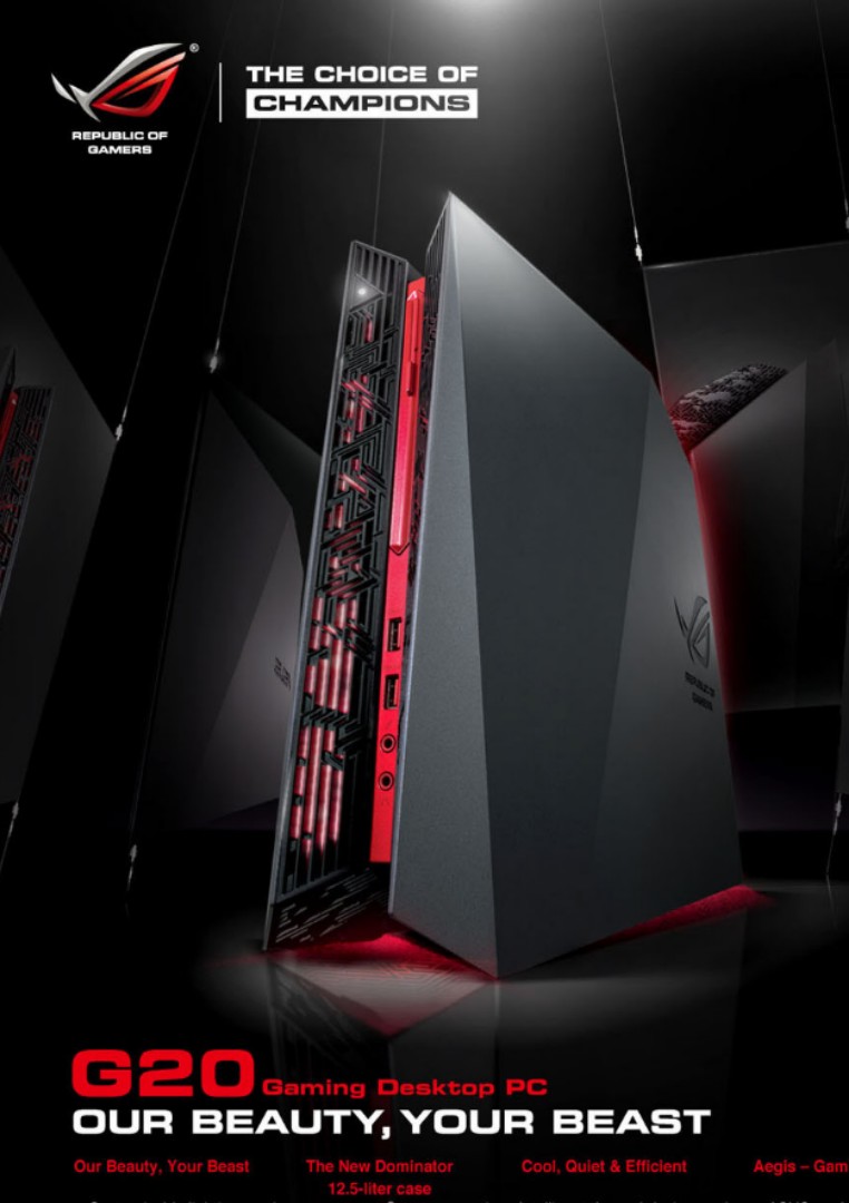 Asus G20 I7 Gtx 1050 Gaming Pc Ultra Slim Computers Tech Desktops On Carousell