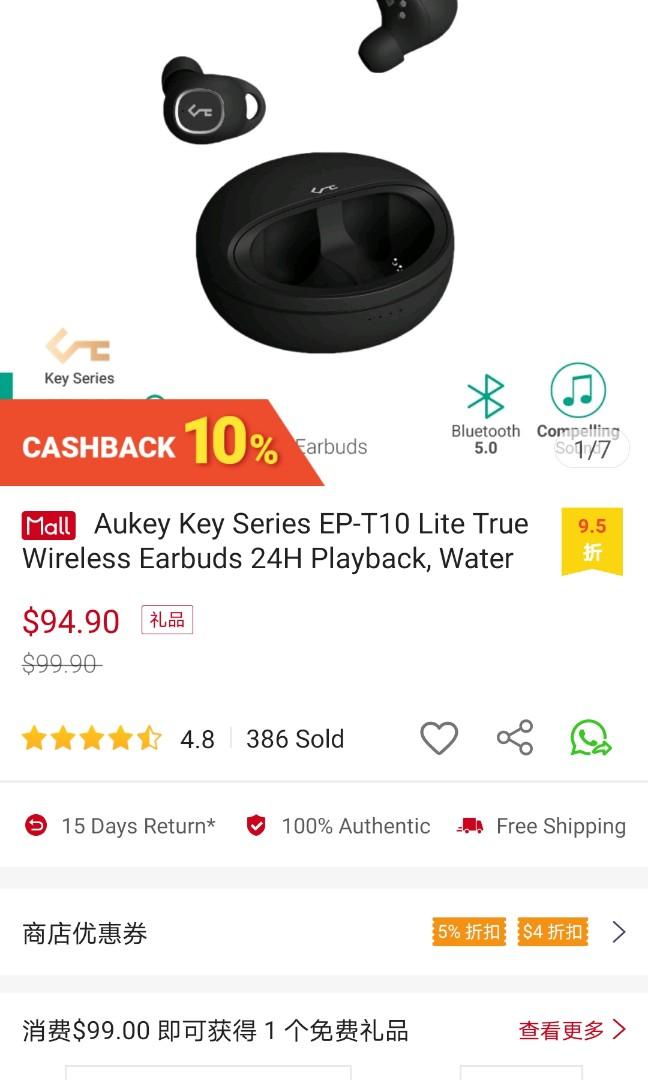 Aukey t10 lite new arrivals review