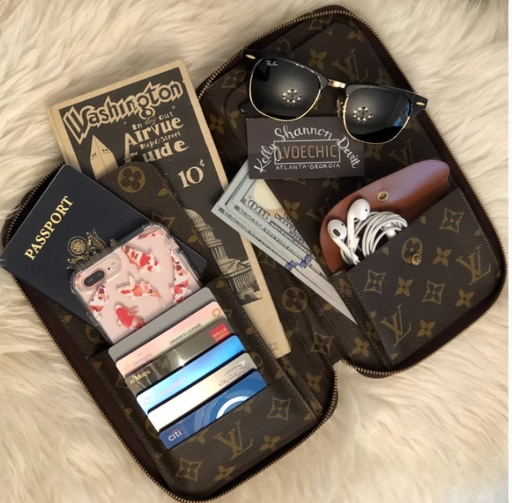 Louis Vuitton, Bags, Soldlv Escapade Travel Organizer Wallet