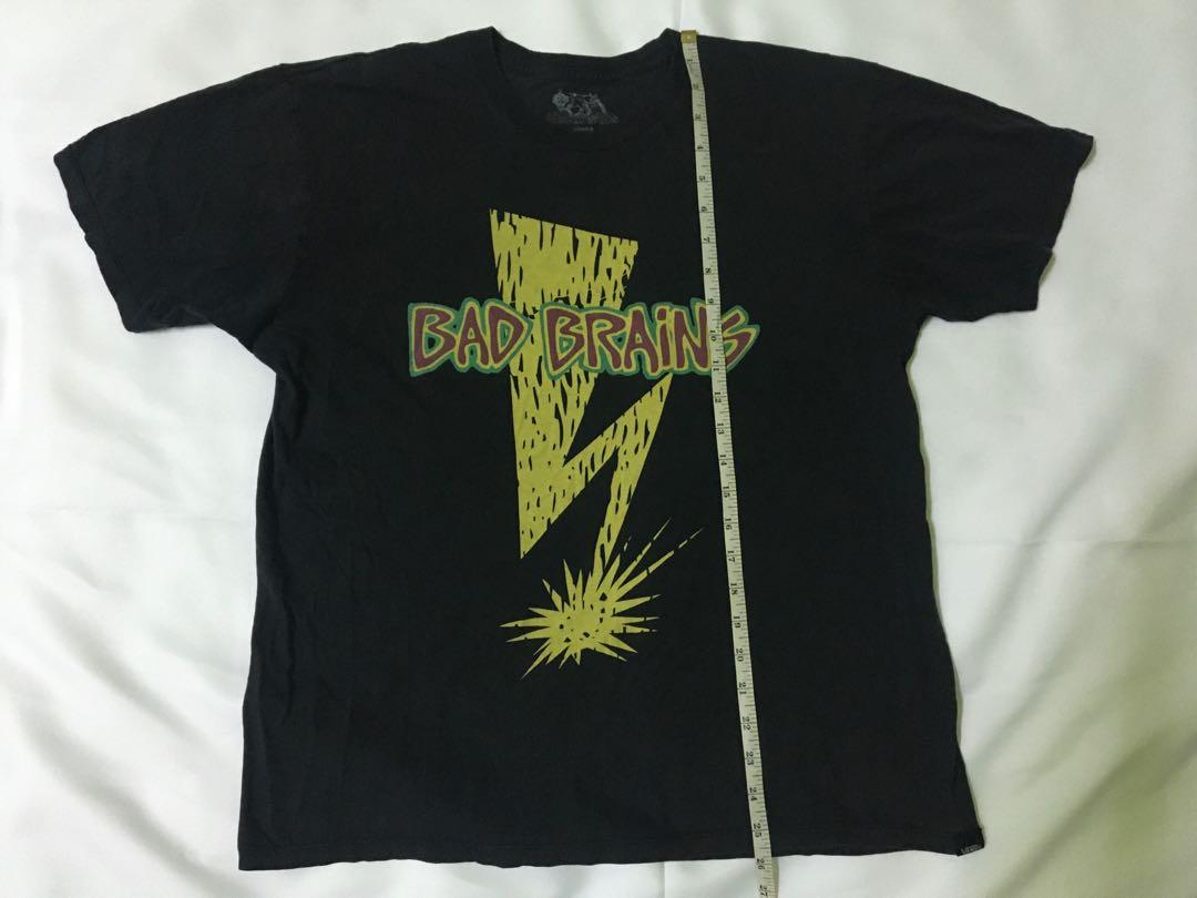 Bad Brains X Vans Tshirt, Men'S Fashion, Tops & Sets, Tshirts & Polo Shirts  On Carousell