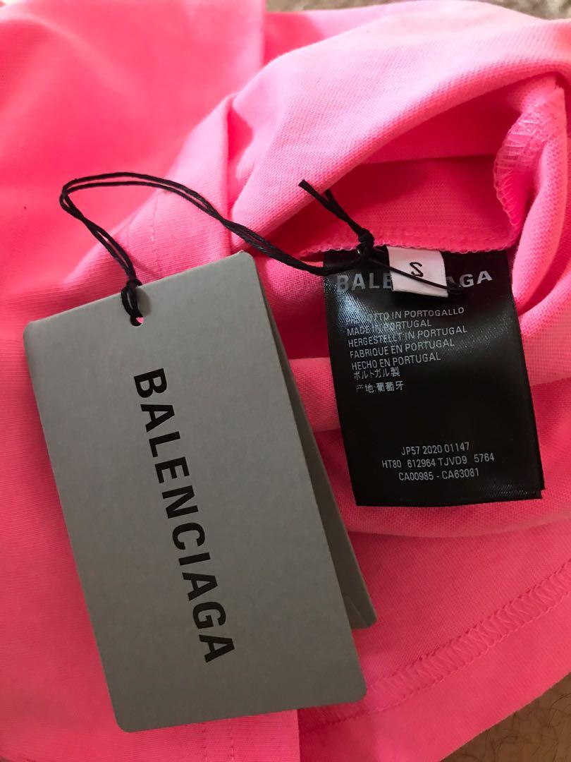 Balenciaga sponsor tshurt bublegum pink hot and kenzo monogram sweatshirt  dove grey sweater new banyak sizd authentic