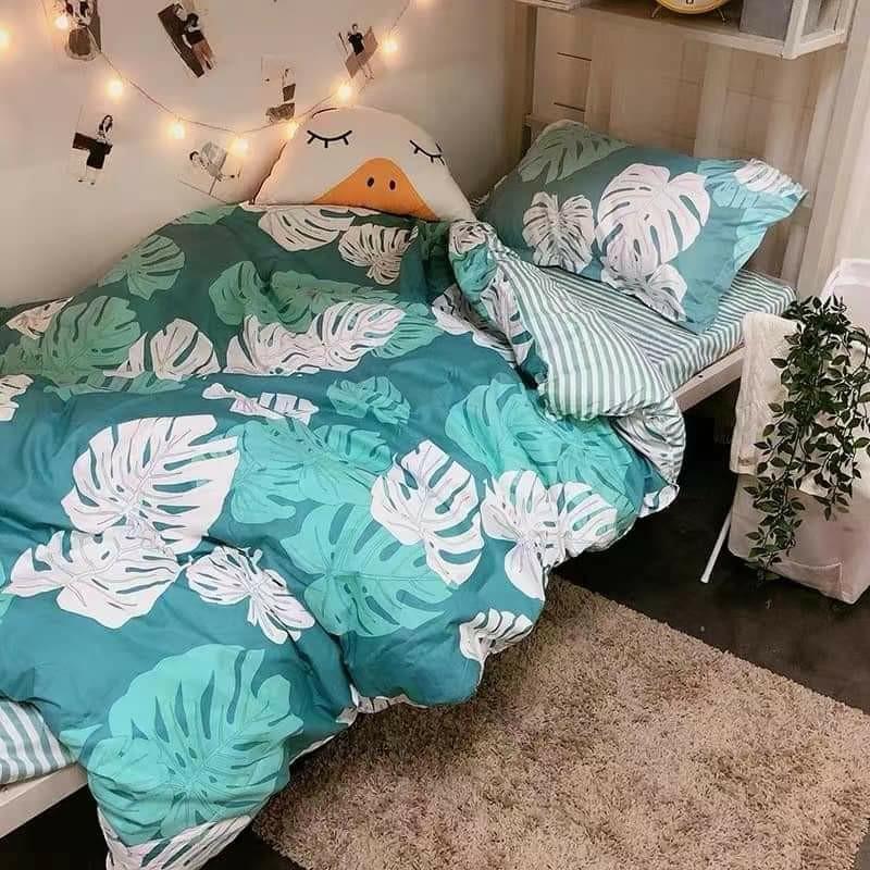 BED SHEET SET (Category: Bedding & Towels) located in San Juan City. Submitted by ccmalinao (Listing ID 1091604539, Image 3). Description: 📌Bed sheet set 📌Size: Single & Double only 📌Inclusions ( 1 fitted sheet, 2 pillow case & 1 duvet cover) 📌recersible 🛵COD via lalamove if within MM.