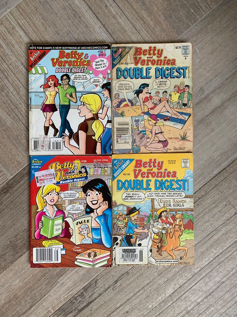 Betty Veronica Double Digest Hobbies Toys Books Magazines Comics Manga On Carousell