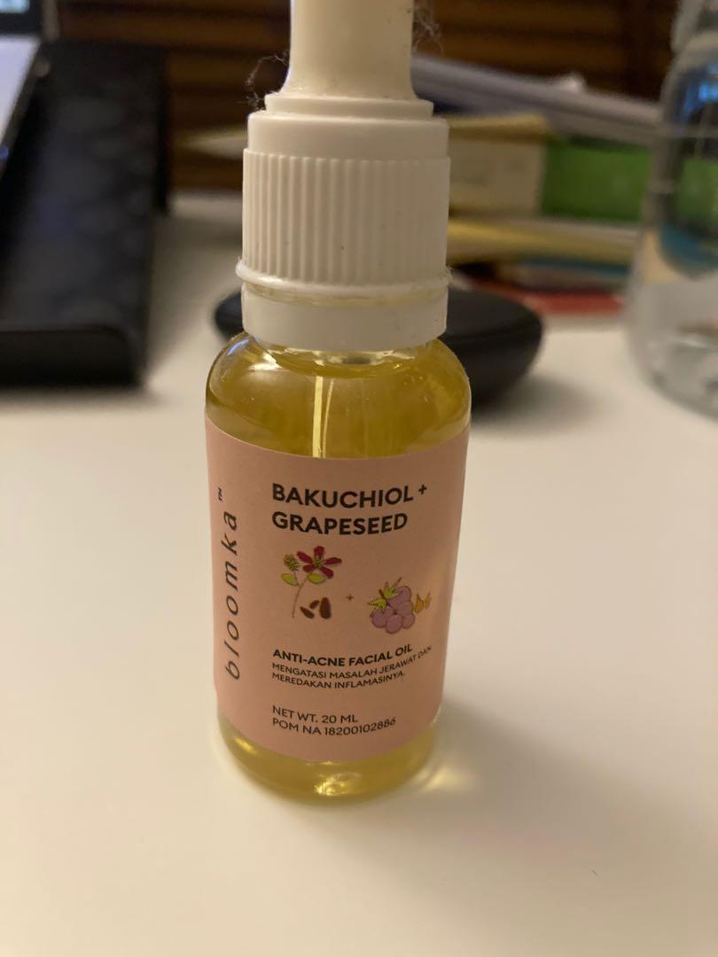 Bloomka Bakuchiol (Natural Alternatif Retinol)+ Grapeseed Facial Oil