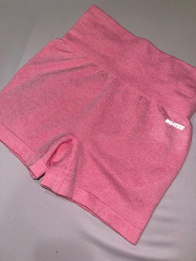 BNWT Boandtee Seamless Gym Shorts in Pink No Limits, Women's Fashion,  Activewear on Carousell