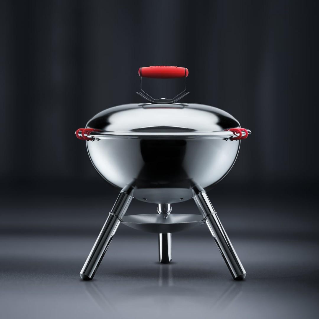 Zonder bespotten Great Barrier Reef Bodum fyrkat charcoal picnic grill for bbq barbeque, Furniture & Home  Living, Outdoor Furniture on Carousell