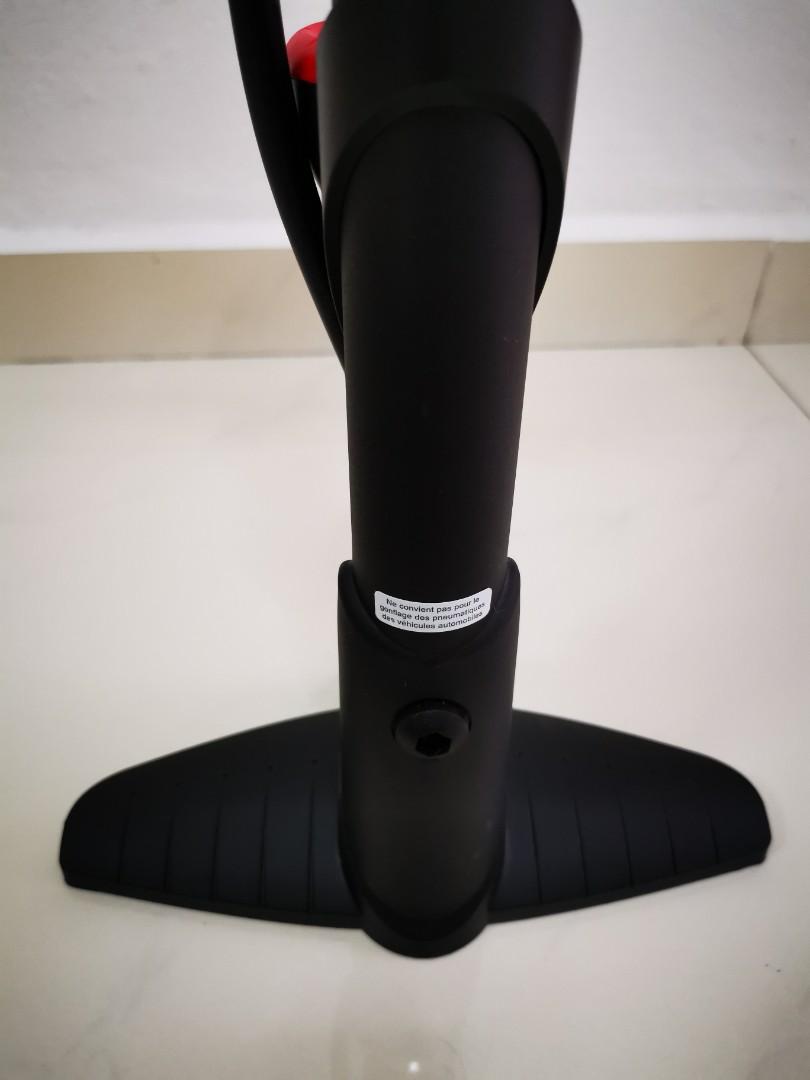 BTWIN 500 Floor Pump Sports Equipment Bicycles Parts Parts Accessories on Carousell