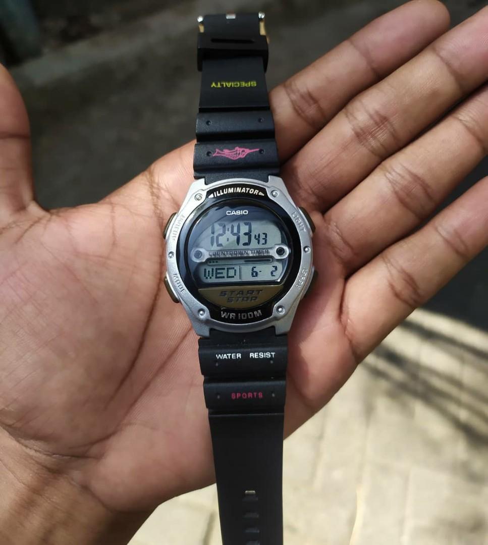 Casio w-756 original, Fesyen Pria, Jam Tangan di Carousell