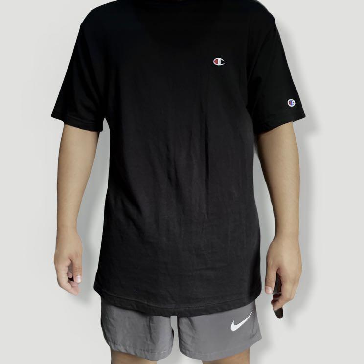 T shirt champion on sale black