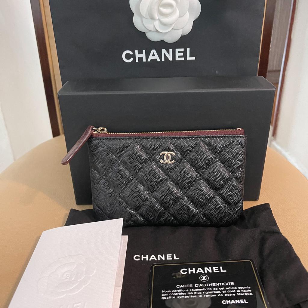 Sell Chanel Caviar Mini O Case - Black