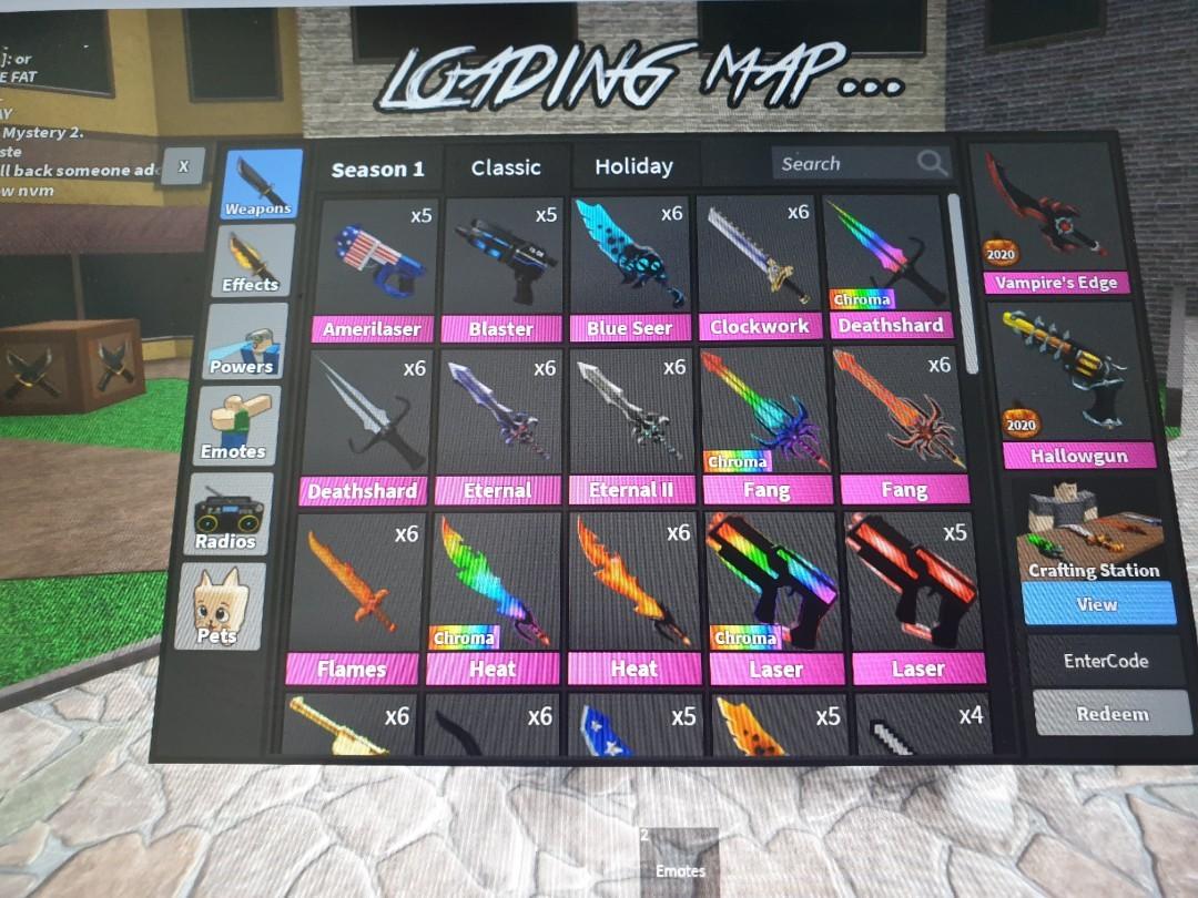 ROBLOX Murder Mystery 2 MM2 Heartblade Cheap Godly Items Fast