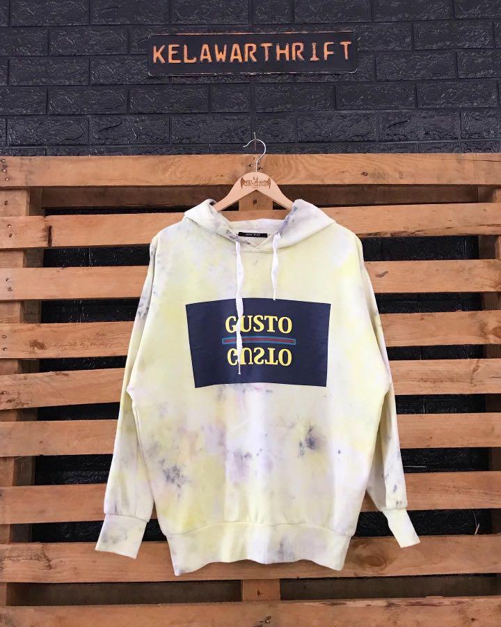 Personalised tie dye hoodie