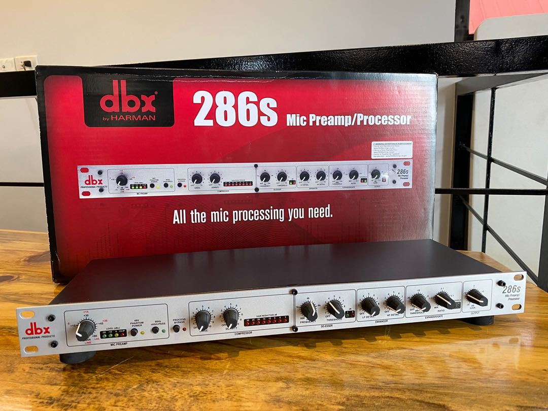 dbx 286s Mic Preamp Processor - 配信機器・PA機器・レコーディング機器