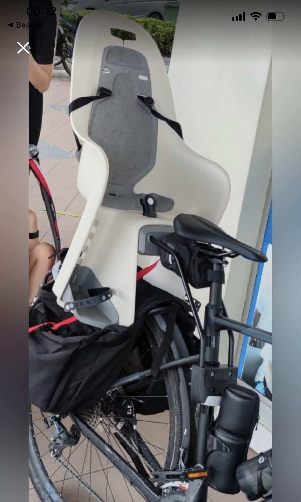 Decathlon Child Seat Sports Equipment Bicycles Parts Parts Accessories on Carousell